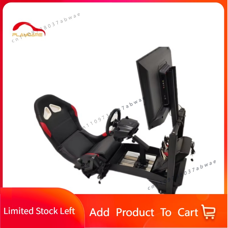 Monitor Stand - محاكي سباقات كامل الحركة مع مقعد