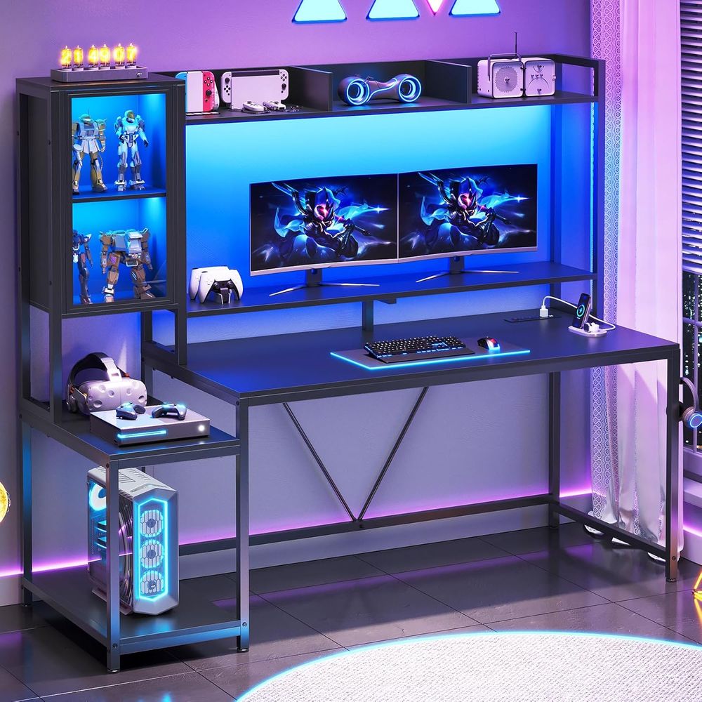 طاولة ألعاب بطول 60 بوصة مع وح - مراجعة Monitor Stand وسعره