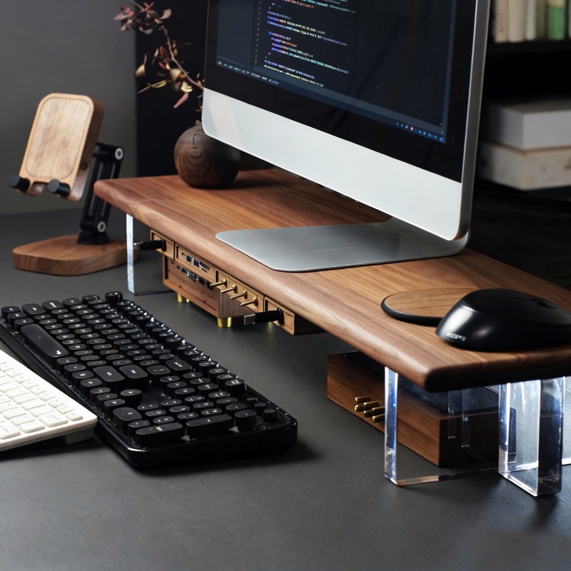 وحدة طاقة USB بتحكم مستقل بأرب - مراجعة Monitor Stand وسعره