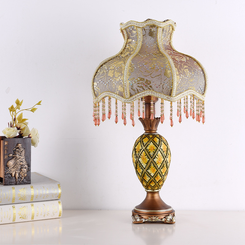 مصباح مكتب فاخر أوروبي، مصباح  - مراجعة Desk Lamp وسعره