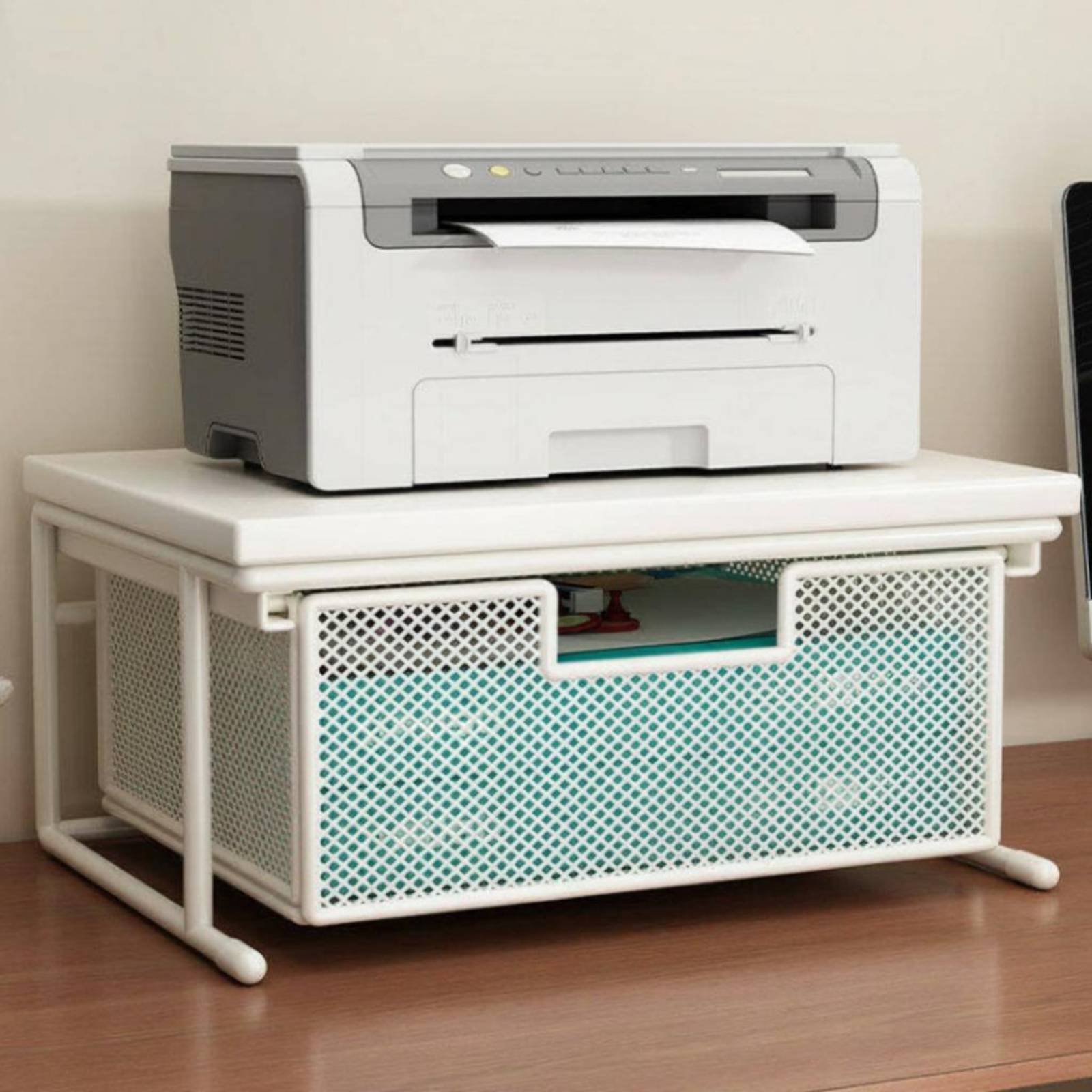 حامل طابعة مع درج متعدد الأغرا - مراجعة Printer Stand وسعره